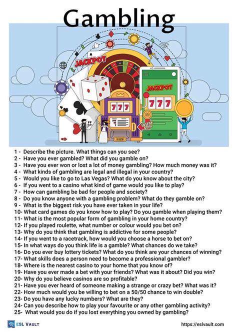 gambling worksheets